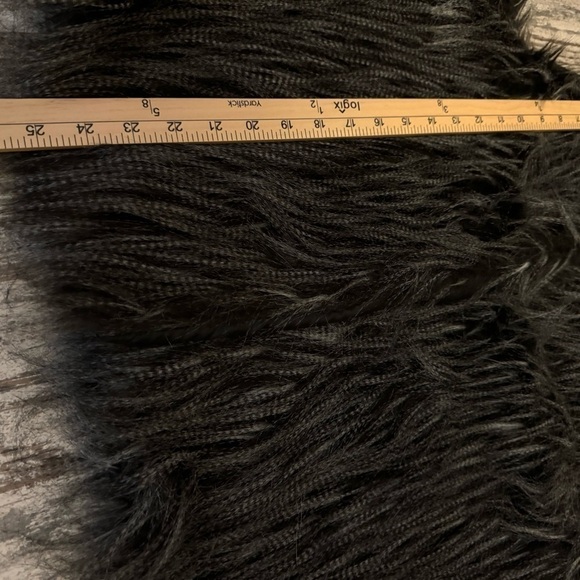 New Directions Faux Fur Vest Large - Picture 4 of 5